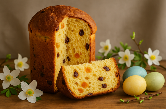Italian panettone